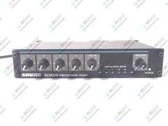 Shure SCM268 4-Channle Microphone Mixer in Hard Carry Case