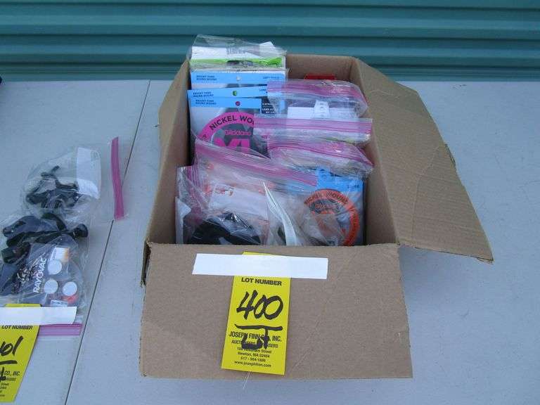 LOT Asst. Guitar and Bass Strings in Box