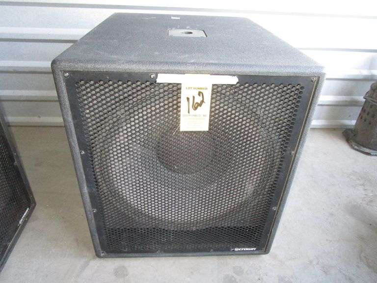 JBL M Pro Crown Speaker, S/N 18SP-101-786, Port.