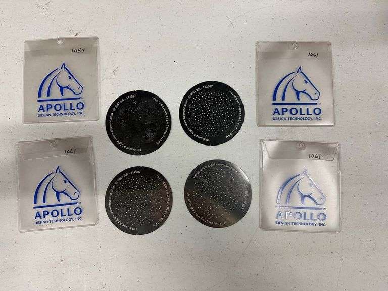 Lot of 4 - 1057(1) and 1061(3) Gobo 3511 B Size