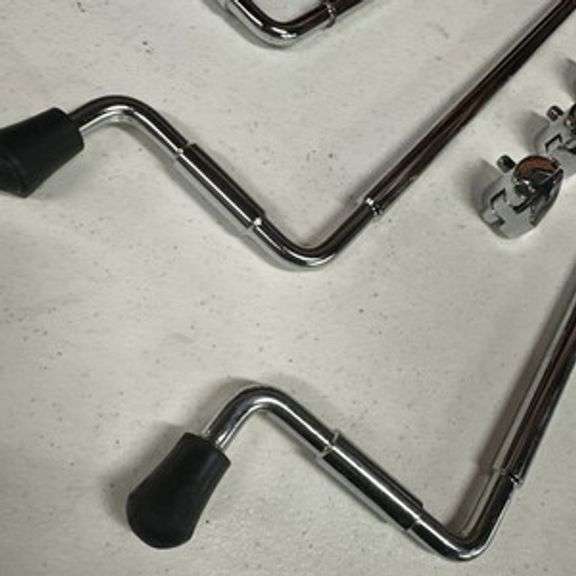 DW Chrome Floor Tom Legs with 3 Memory Locks