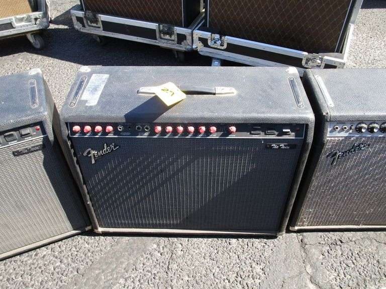 Fender "The Twin" Combo Amp, S/N L0-240318, w/ Foot Pedal