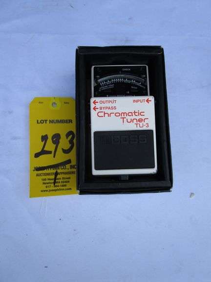 Boss TU-3 Chromatic Guitar Tuner