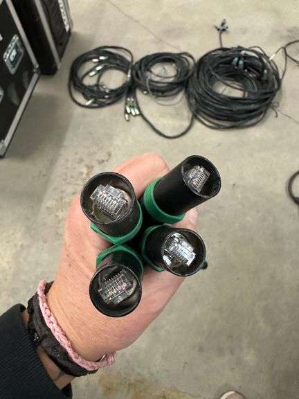 LOT (36) Neutrik etherCON Cables, .5 m