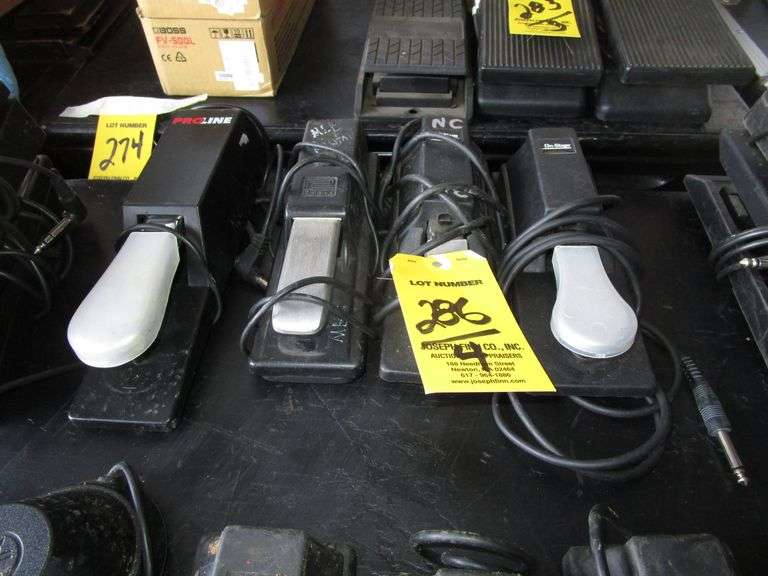 LOT (4) Asst. Piano Foot Pedals