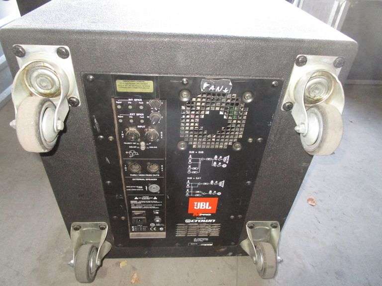 JBL M Pro Crown Speaker, S/N 18SP-101-786, Port.