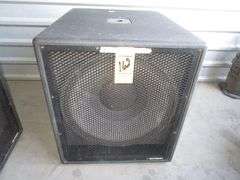 JBL M Pro Crown Speaker, S/N 18SP-101-786, Port.