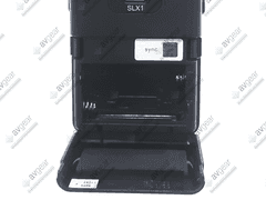 Shure SLX1 J3 Wireless Bodypack Transmitter (572 - 596 MHz) w/ MX185 Lavalier Microphone in Soft Pou