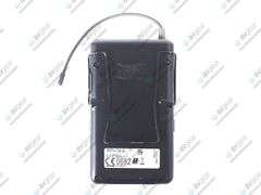 Shure SLX1 J3 Wireless Bodypack Transmitter (572 - 596 MHz) w/ MX185 Lavalier Microphone in Soft Pou