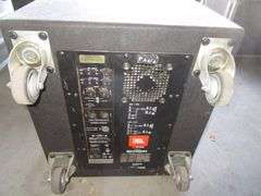 JBL M Pro Crown Speaker, S/N 18SP-101-786, Port.