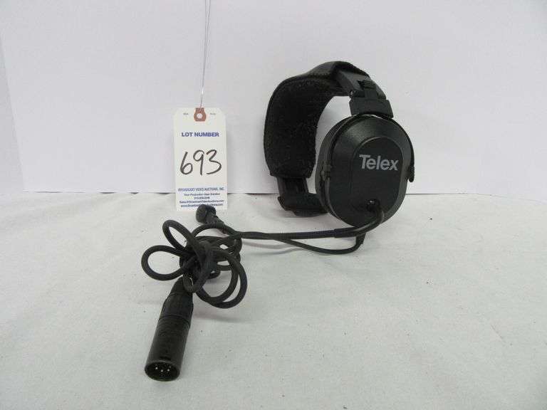 RTS Telex PH-1 Single-Sided Intercom Headset w/XLR5M