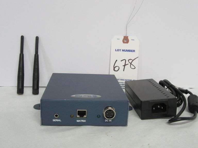 Clear-Com CEL-TA CellCom Transceiver Antenna w/ 2-Antennas & Power Supply w/90 Day Warranty