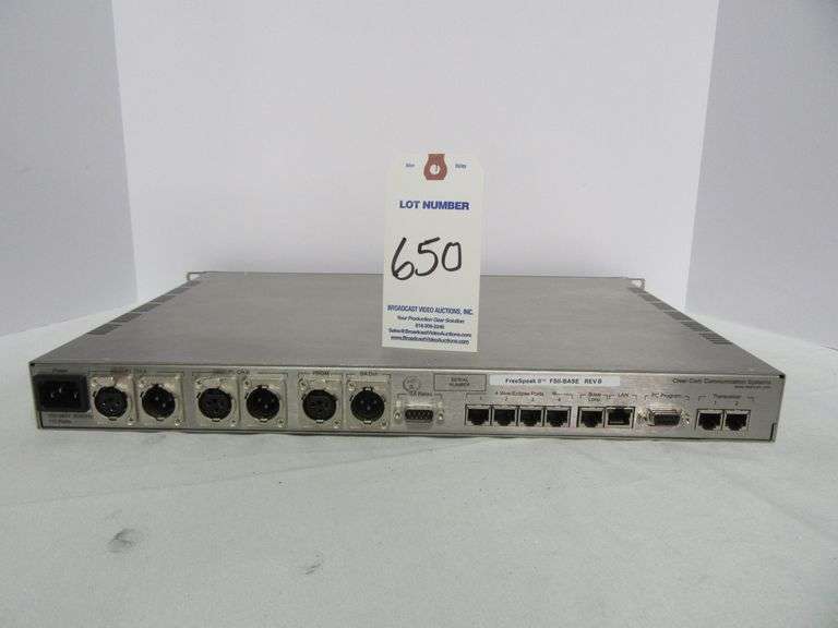 Clear-Com FSII-BASE Freespeak II 20BP Digital Wireless Base Station-90 Day Warranty