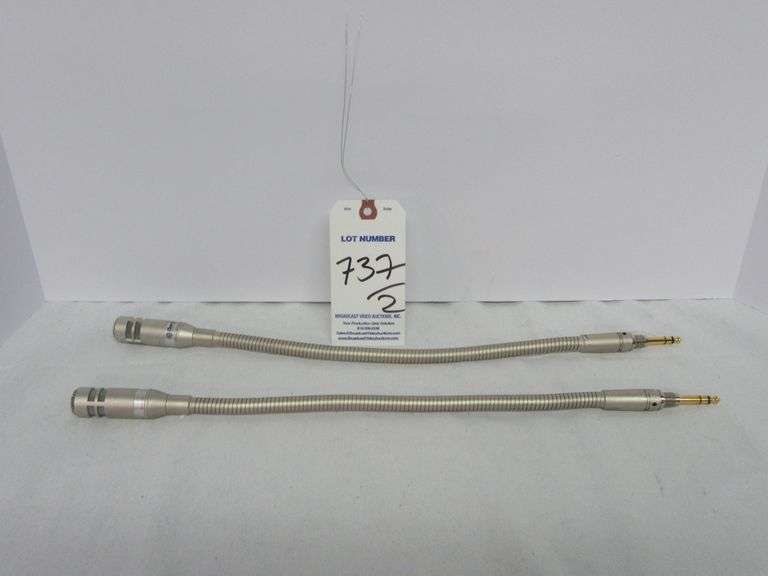2-Clear-Com GM-18 Plug-In Gooseneck Mic-90 Day Warranty
