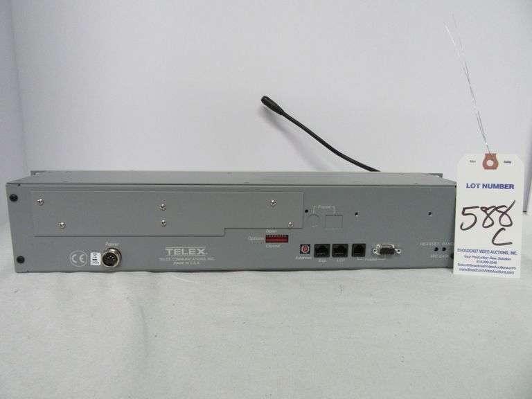 RTS Telex KP-32 -32 Channel Intercom Panel w/Mic-No Power Supply-See ...