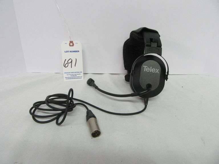 RTS Telex PH-1 Single-Sided Intercom Headset w/XLR5M