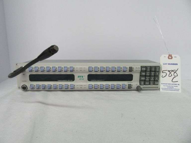 RTS Telex KP-32 -32 Channel Intercom Panel w/Mic-No Power Supply-See ...