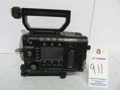 Sony PMW-F55 CineAlta 4K Cinema Camera, Handle, Chrosziel Base Plate, Rod Holder, 2-12" Rods. Audio 
