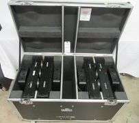 4-Chauvet Nexus 4x4 LED RGB (1 needs a power supply) w/Rolling Case