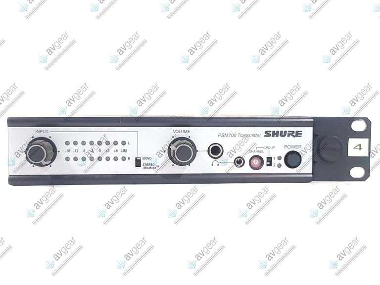 Shure P7T-HF Wireless Transmitter (722 - 746 MHz) for PSM 700 In Ear Monitoring System