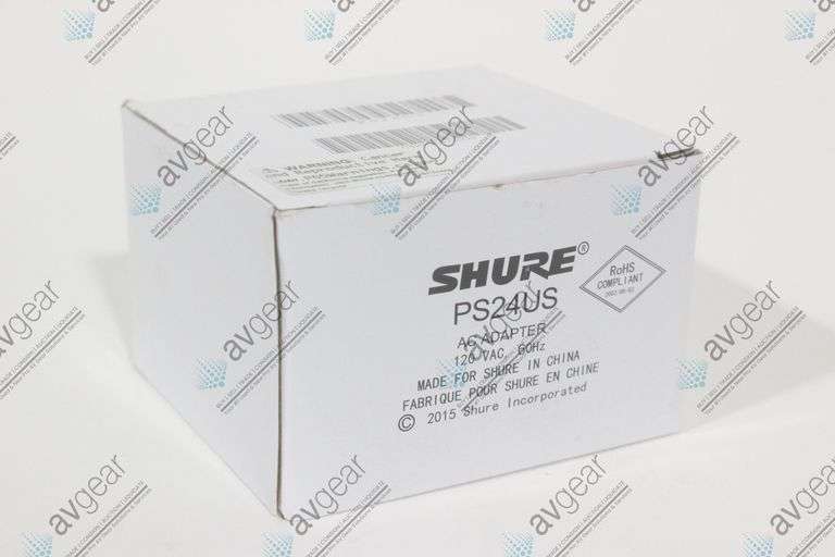 Shure PS24US AC Adapter in Original Box