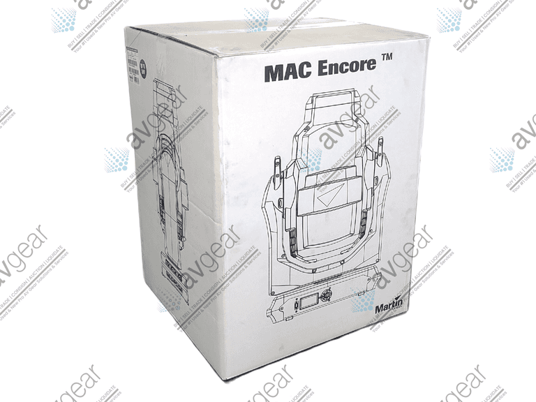 Martin Mac Encore Wash WRM Moving Head Light w/ SIP in Original Box (NEW)