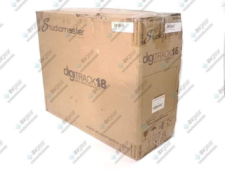 StudioMaster DigiTrack 18 Digital Mixing Console