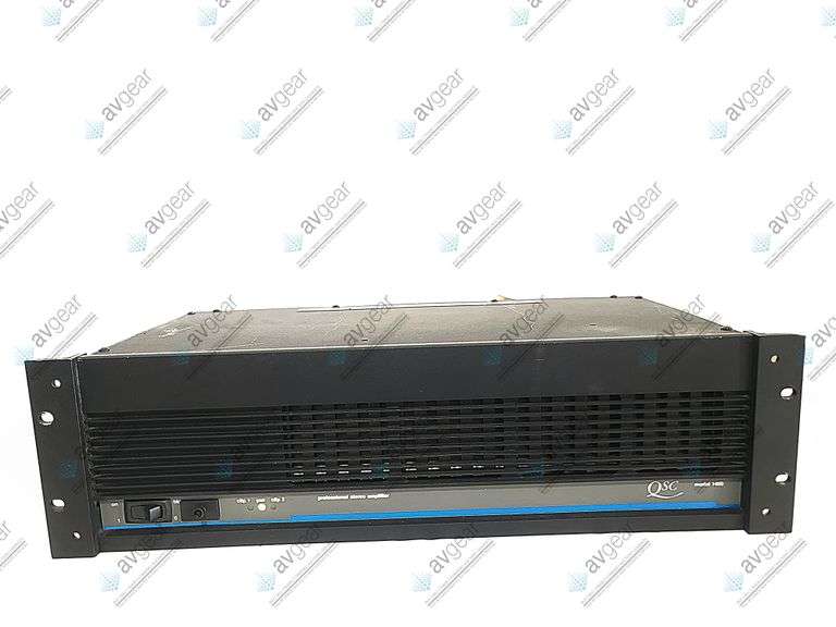 QSC Model 1400 – 400 Watt Power Amplifier