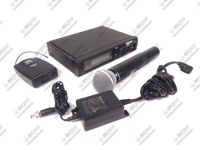 Shure ULXP4 Wireless Receiver Kit (G3: 470-506 MHz) w/ Accessories in Hard Carry Case