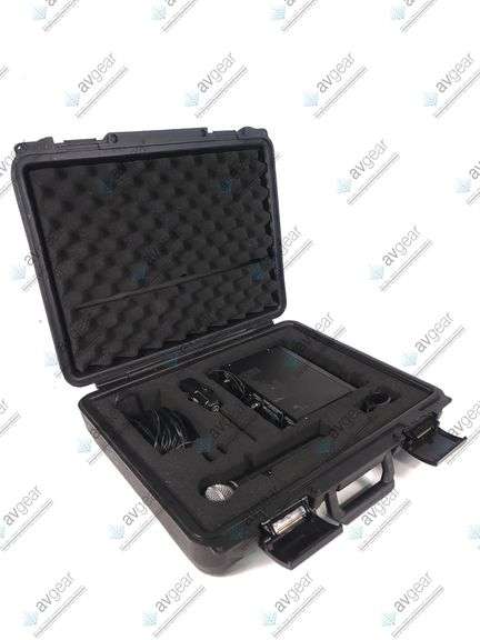 Shure ULXP4 Wireless Receiver Kit (G3: 470-506 MHz) w/ Accessories in Hard Carry Case
