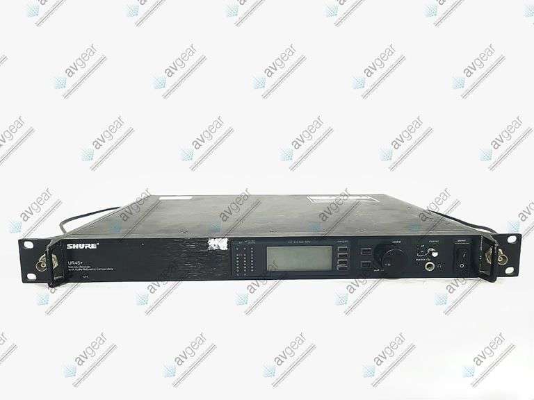 Shure UR4S+ Diversity UHF Wireless Microphone Receiver (G1:470-530 MHz)