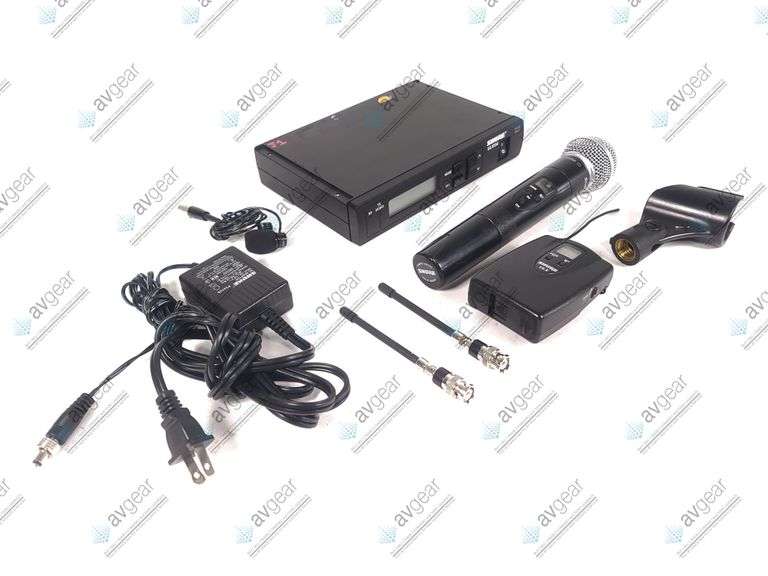 Shure ULXS4 Wireless Receiver Kit (J1: 554-590MHz) w/ Accessories in Hard Carry Case