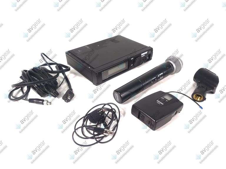 Shure ULXP4 Wireless Receiver Kit (G3: 470-506 MHz) w/ Accessories in Hard Carry Case