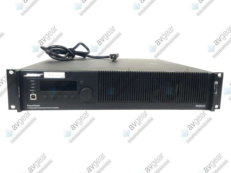 Bose PowerMatch PM8500N Configurable Professional Power Amplifier (NEEDS REPAIR)