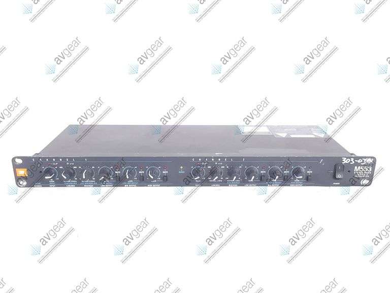 JBL M553 Stereo/Mono Variable Crossover