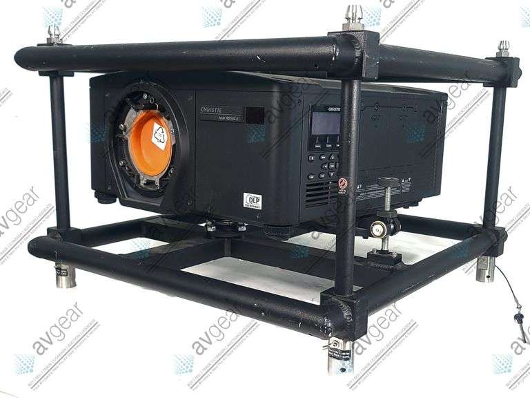 Christie HD14K-M Roadster 12,500 Lumens HD 3-Chip DLP Large Venue Projector (635 Lamp Hours) w/ Cage