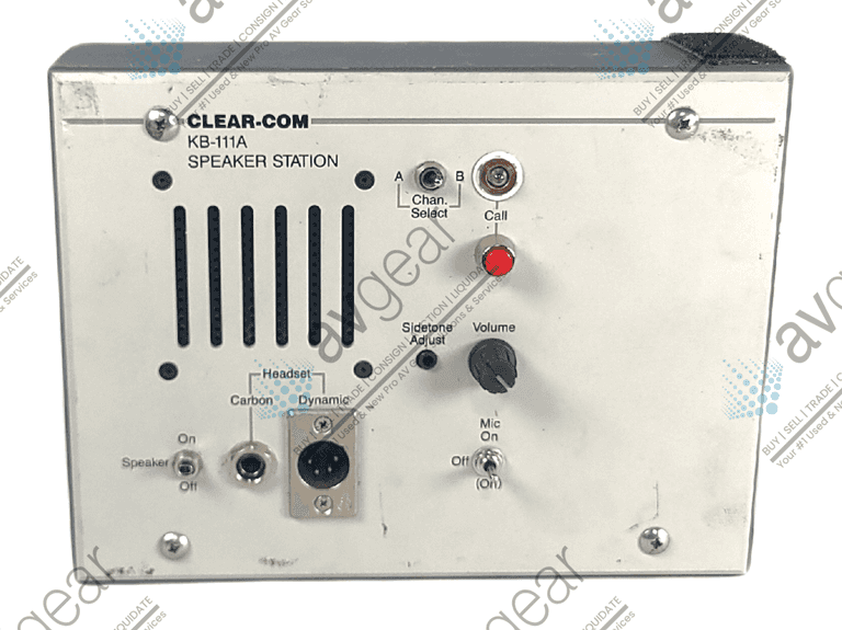 Clear-Com KB-111A Speaker Station
