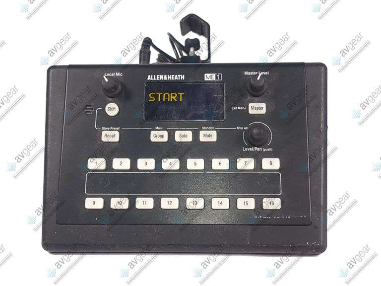 Allen & Heath ME1X Mixer w/ Mounting Bracket & Stand