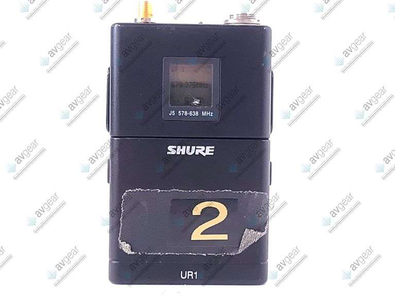 Shure UR1 Wireless Bodypack (J5: 578-638 MHz)
