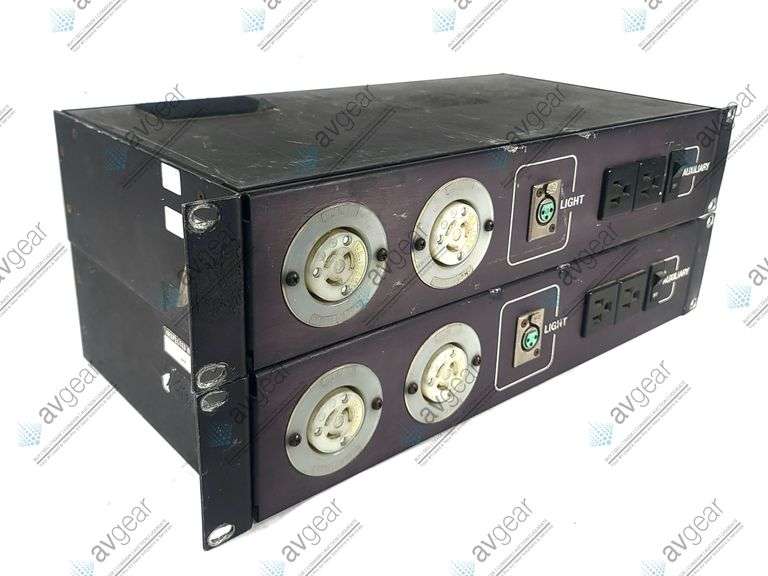 (2) Custom Distro's w/ (8) Edison & (2) L6-20R Receivers