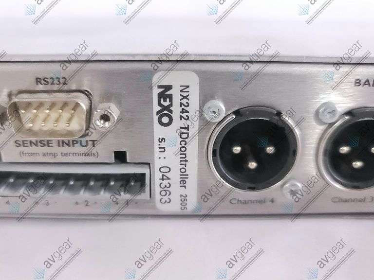 NEXO NX242 Digital TDcontroller
