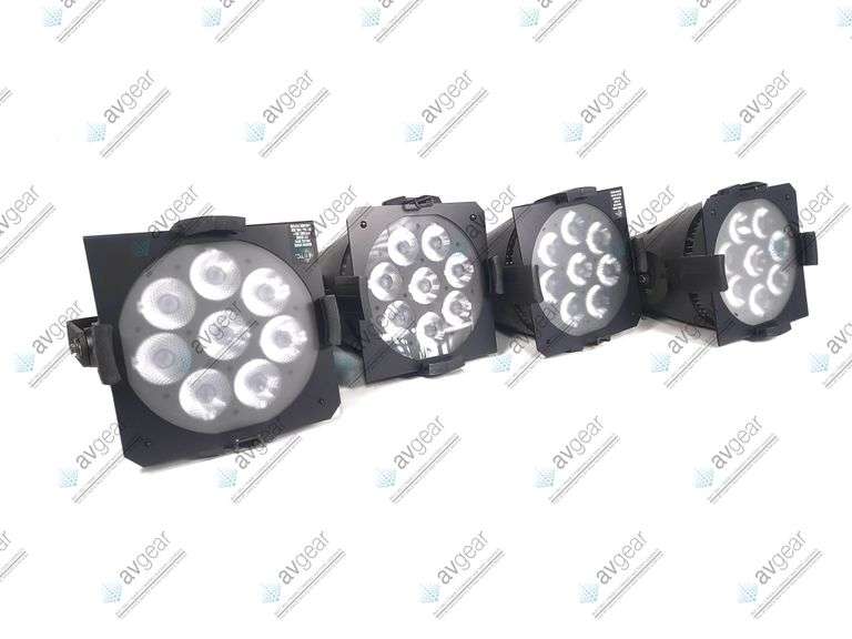 (4) ETC 7412A1005 Color Source Par Light w/ (5) Mounting Brackets