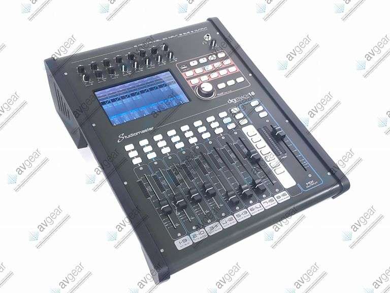 StudioMaster DigiTrack 18 Digital Mixing Console