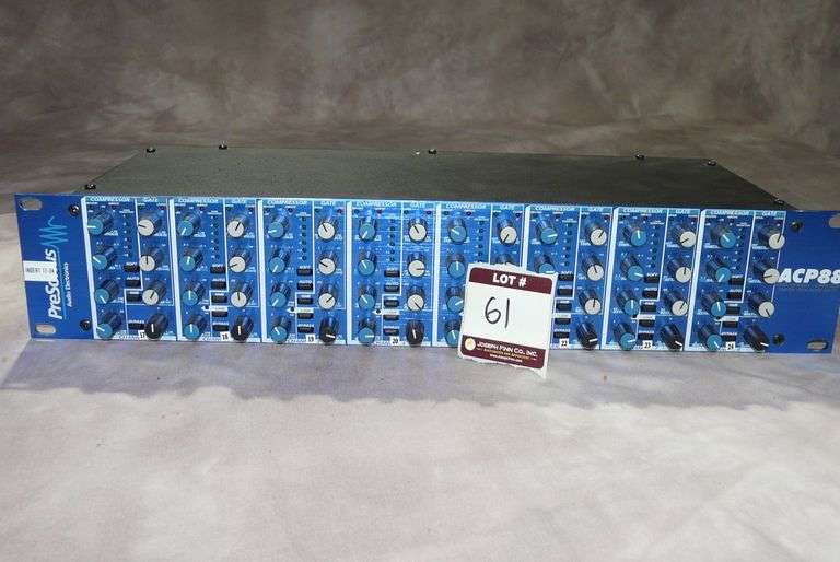 PreSonus ACP88 8-Channel Compressor Limiters with Noise Gates