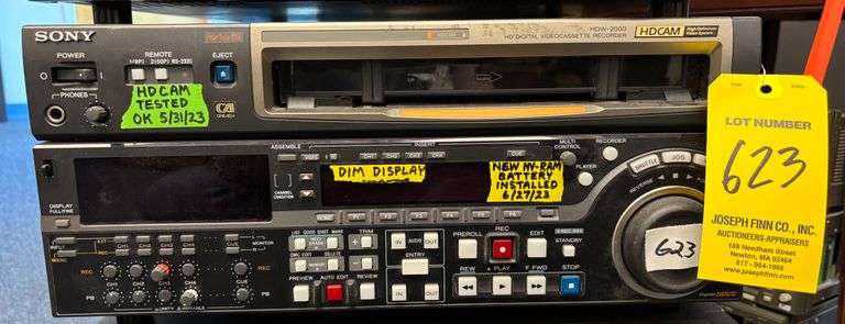 Sony HDW-2000 HDCam VCR