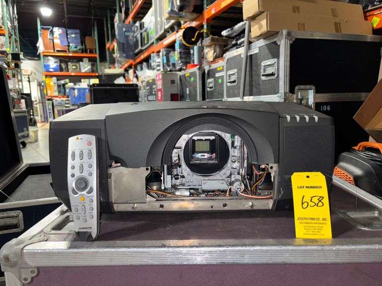 Christie Roadrunner LX-100 HD Video Projector with DVI; Component; Composite and VGA Input Cards; Re