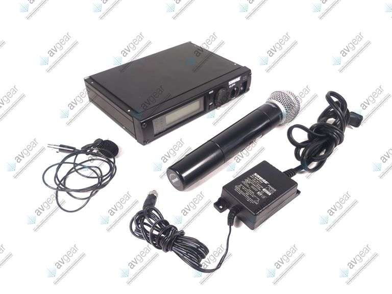 Shure ULXP4 Wireless Receiver Kit (G3: 470-506 MHz) w/ Accessories in Hard Carry Case