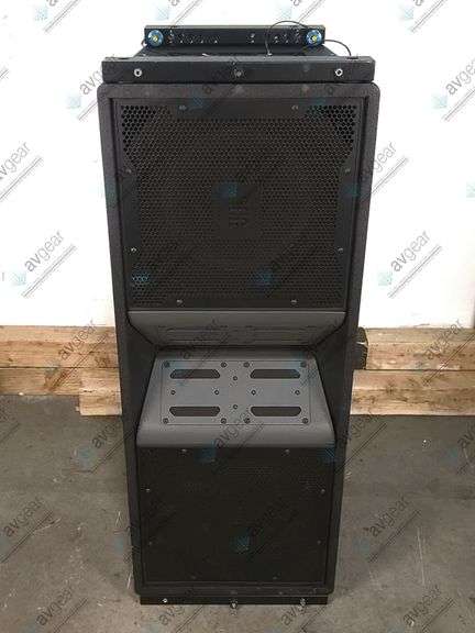 JBL VT4888 VerTec Series 3-Way Passive Line Array Speaker w/ Wheeled Dolly and Soft Cover
Frame is 