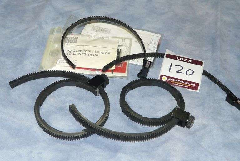 Lot Assorted ZigGear Lens Gears