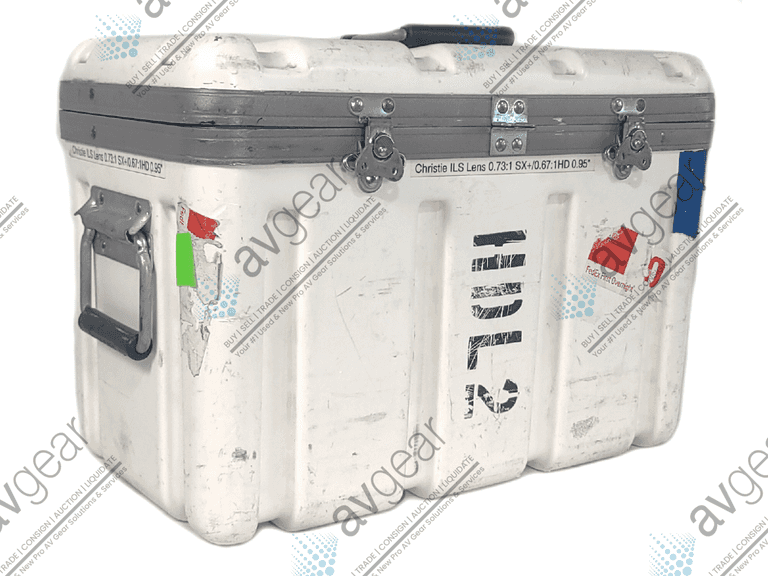 Christie ILS 0.73:1 SX+ / 0.67:1 HD 0.95" 3-CHIP DLP Projector Lens In Hard Carry Case